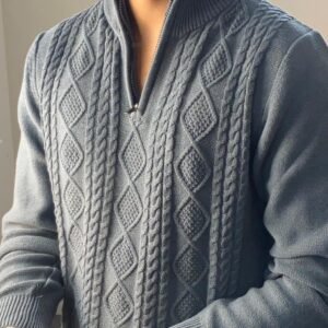 OLD MONEY HALF ZIPPER SWEATER