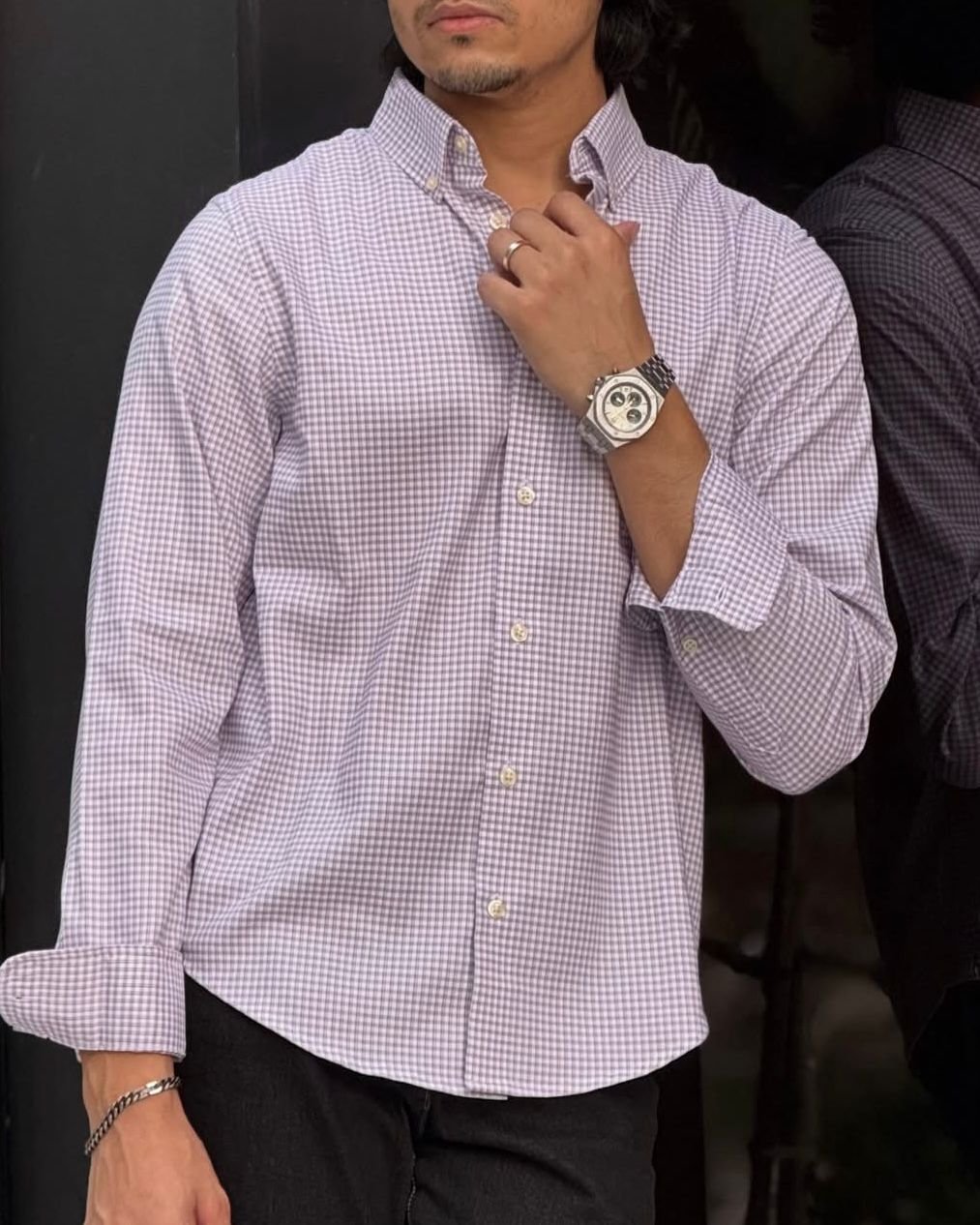WINDOWPANE CHECK SHIRTS
